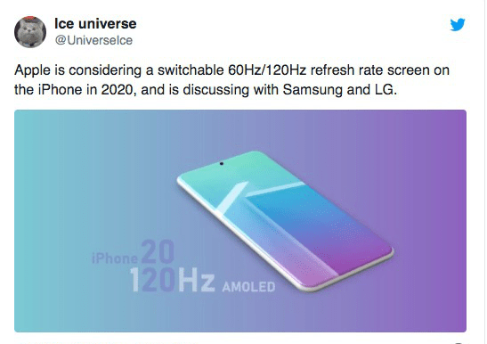 iPhone 12 sẽ có màn hình 120Hz và cảm biến Touch ID